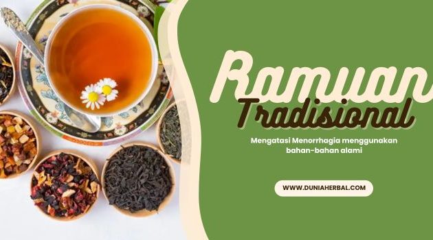 ramuan tradisional menghentikan darah haid