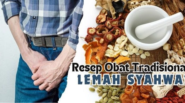 resep obat tradisional lemah syahwat